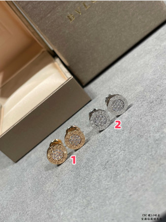 b*l*ai Di*m*nd round cake earrings