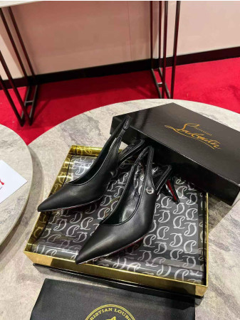 UA Ch**an Louboutin Sporty Kate Sling 65mm