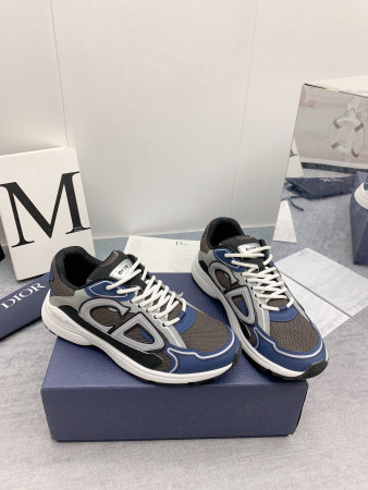 UA D*0r B30 Sneaker Anthracite Gray Mesh and Black Blue and D*0r Gray Technical Fabric