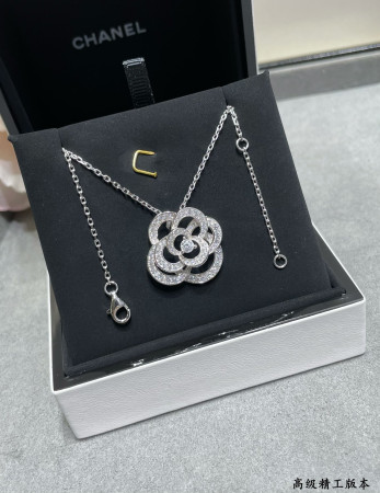 Ch*el Camellia Necklace