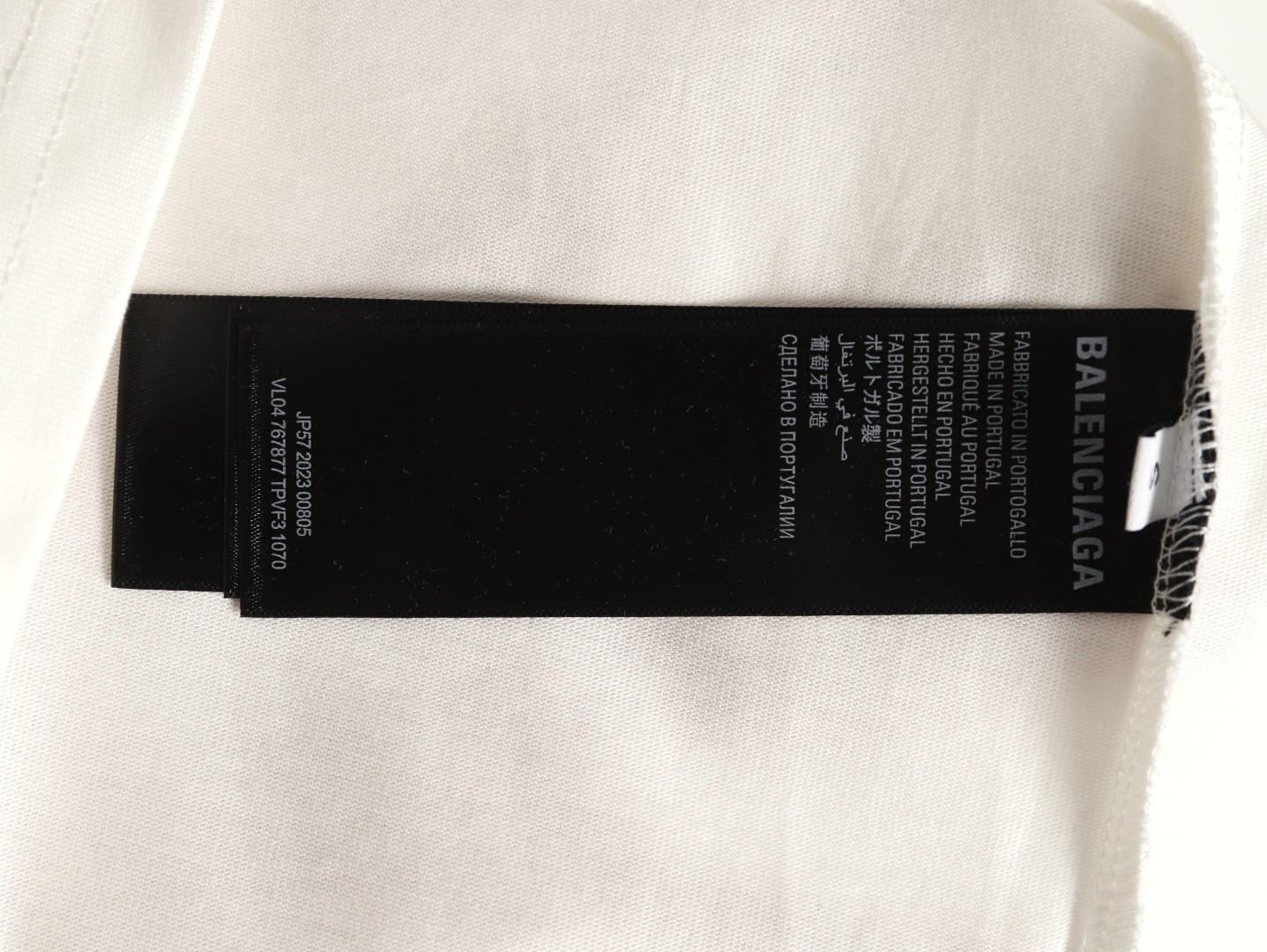 Ba*len*cia*ga Long-sleeved T-shirt