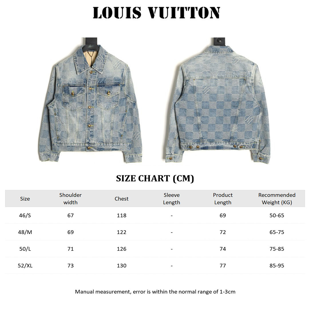 L0*is V*t0n LV 24ss Denim Coats Suit