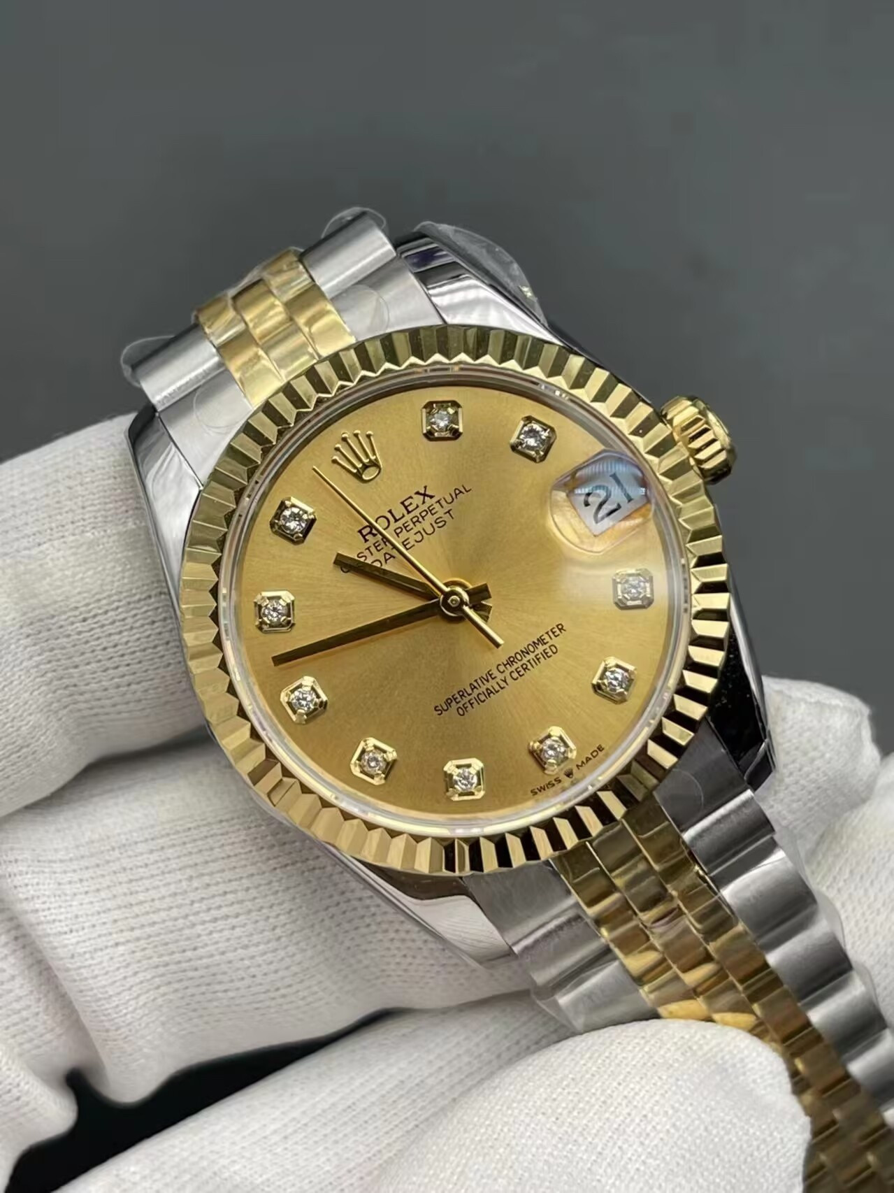 R*l*x Datejust 31 watch