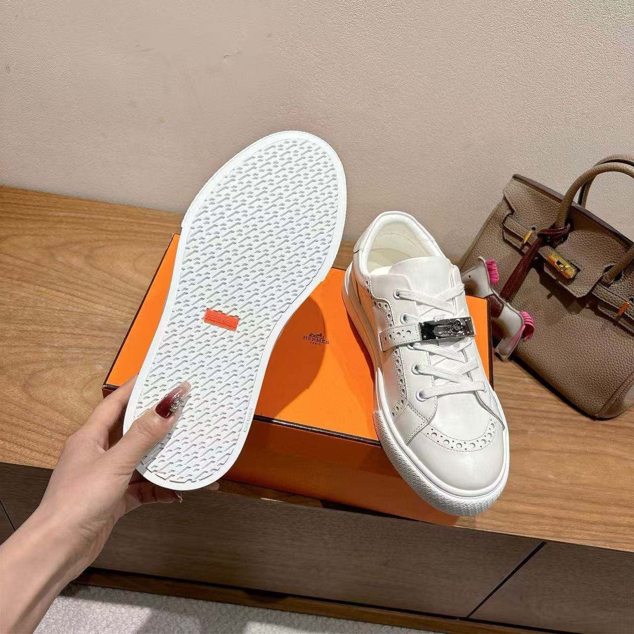 UA H**mes Day Sneaker