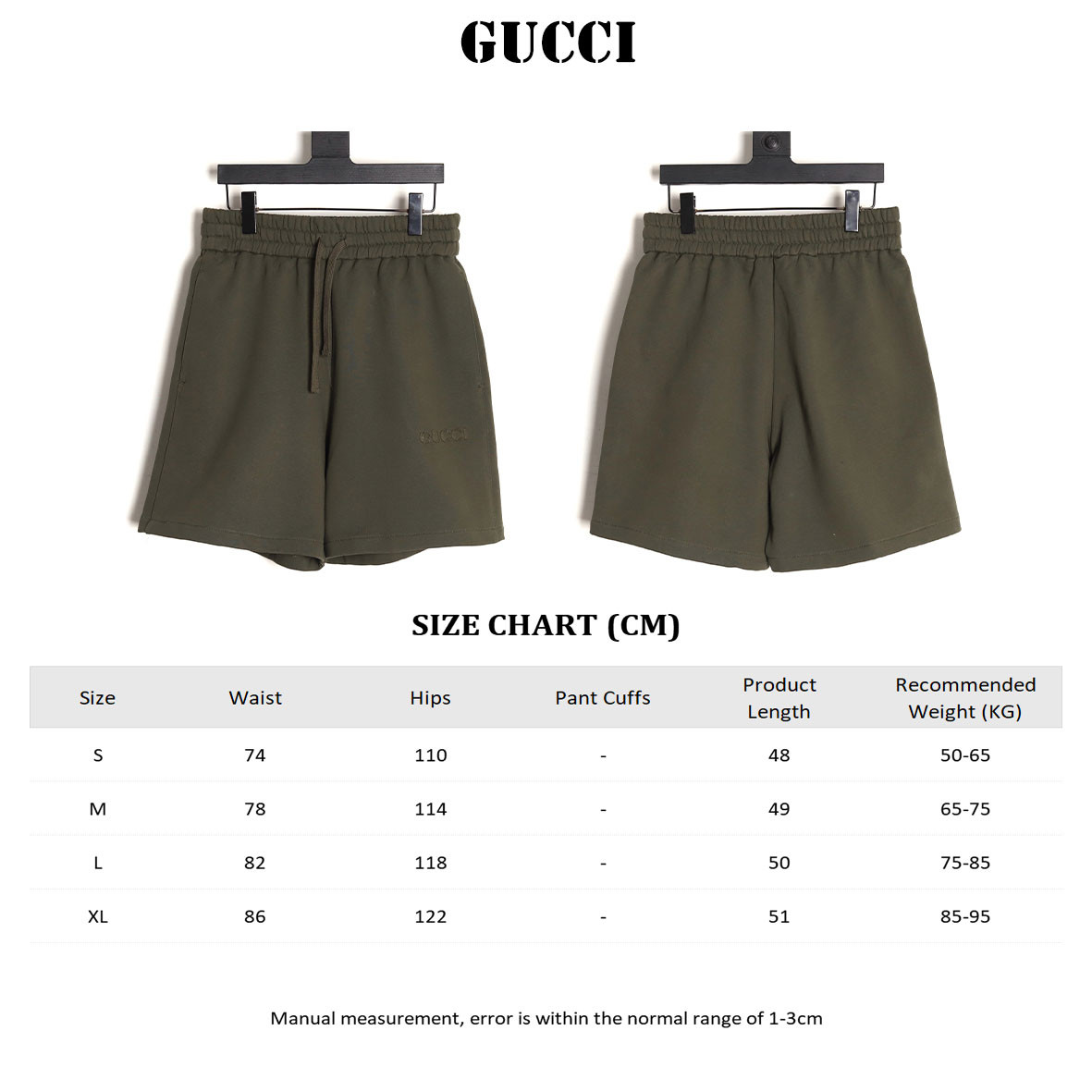 G*u*i GUC shorts