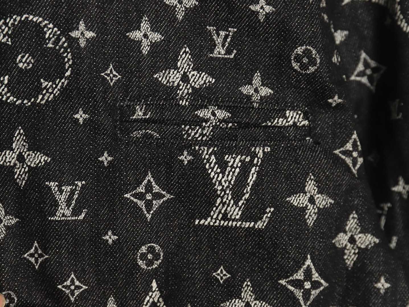 L0*is V*t0n LV Denim Coats