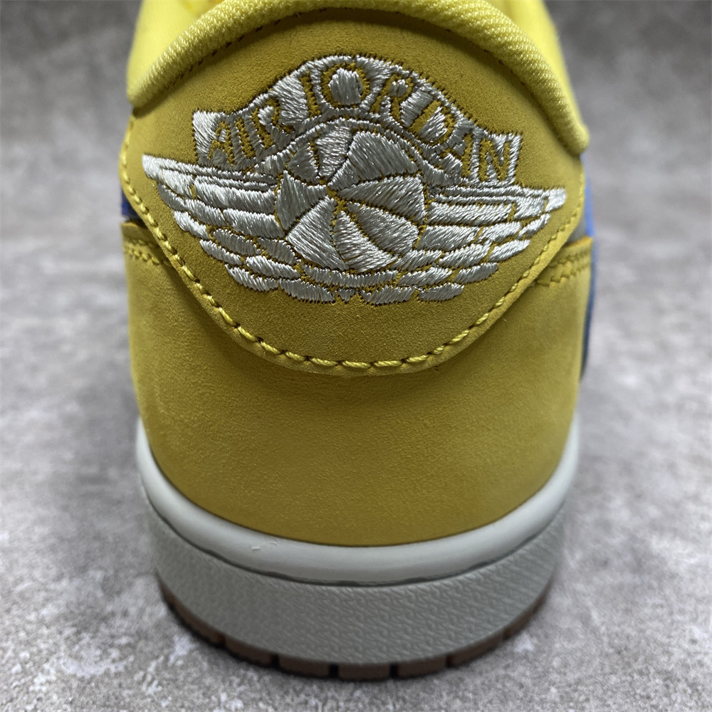 Travis Scott x Nike Air Jordan 1 Low OG Canary Yellow