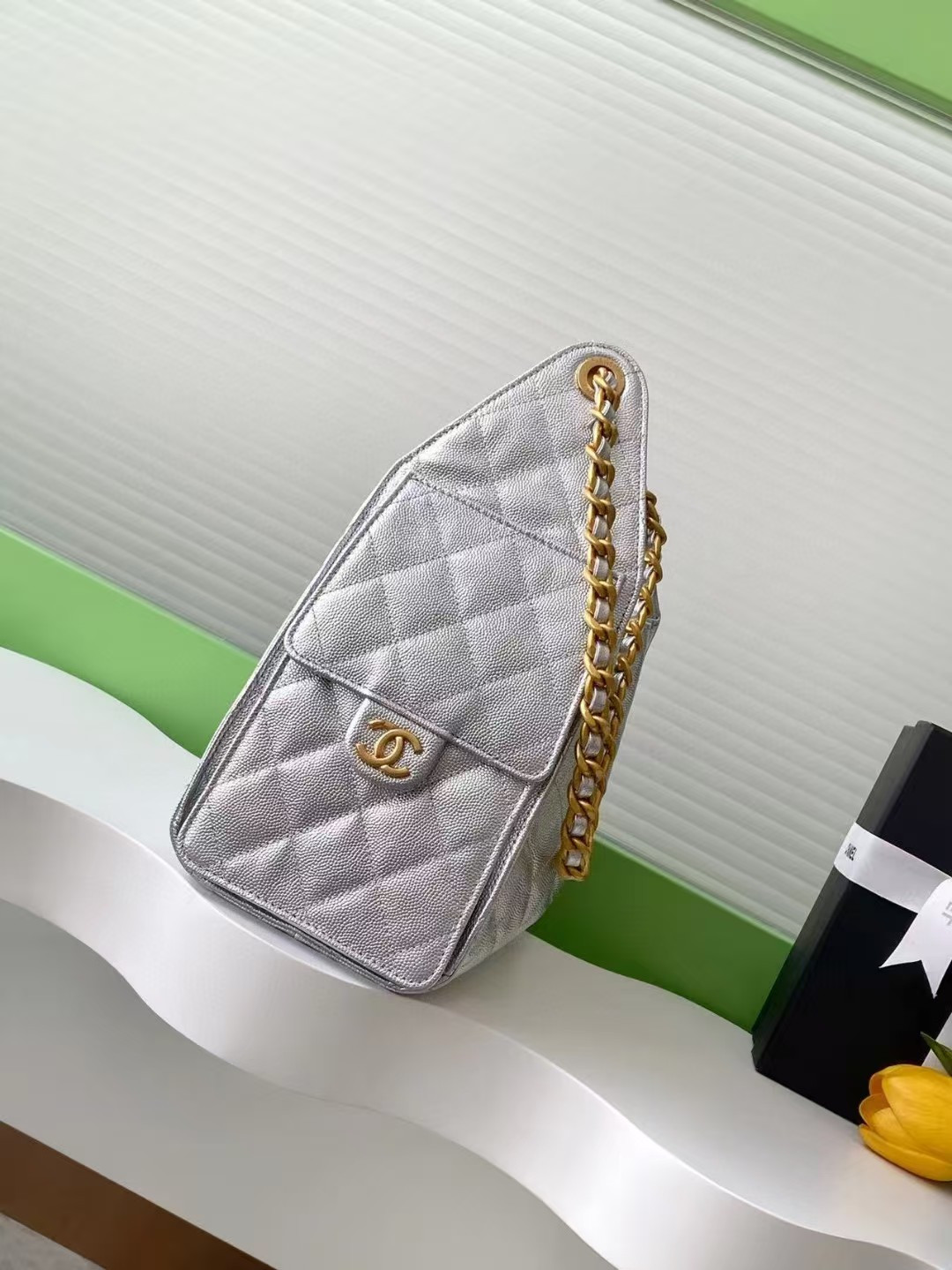 Ch*el 25C Bucket Bag 26x30x14cm