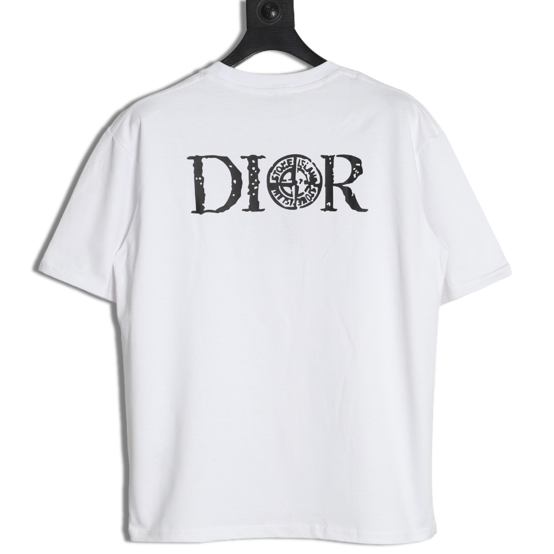 D*0r x Stone Island 25SS Short-sleeved T-shirt