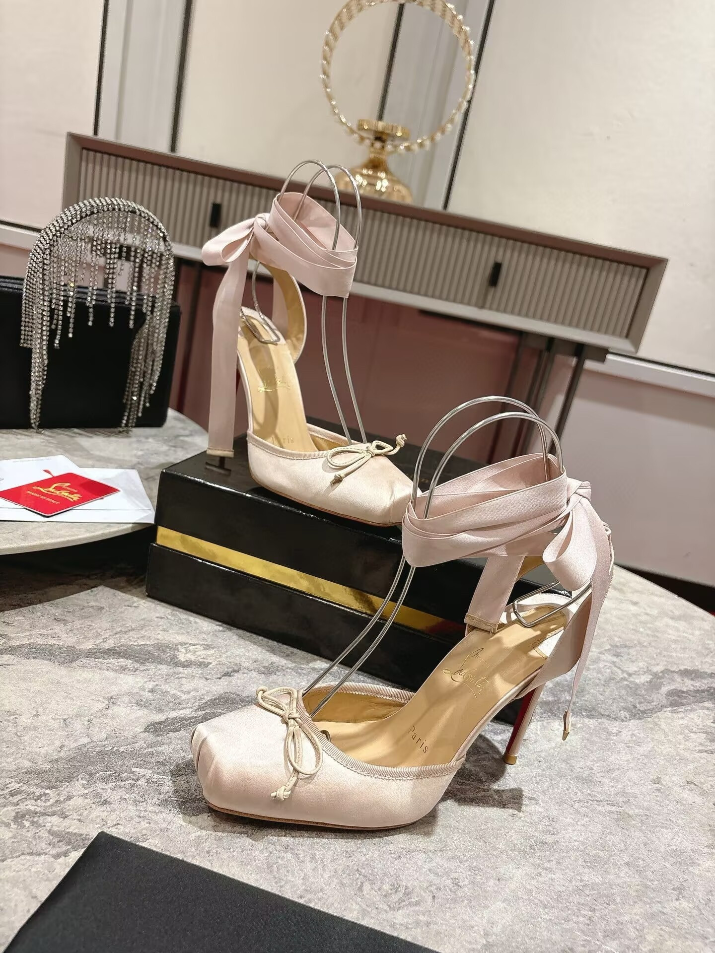 UA Ch**an LOUBOUTIN Shoes