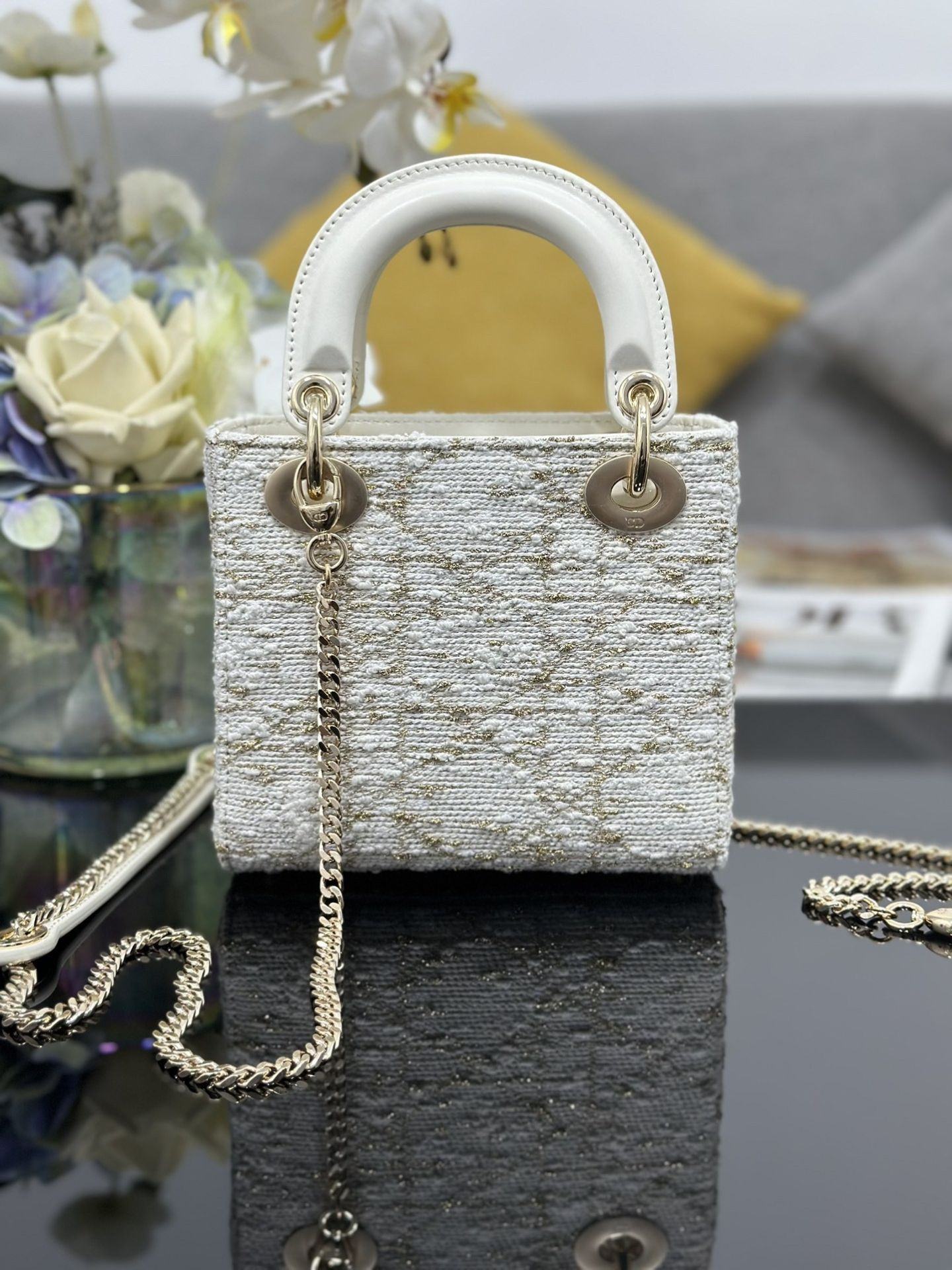 MINI LADY D*0r BAG 17x15x7cm