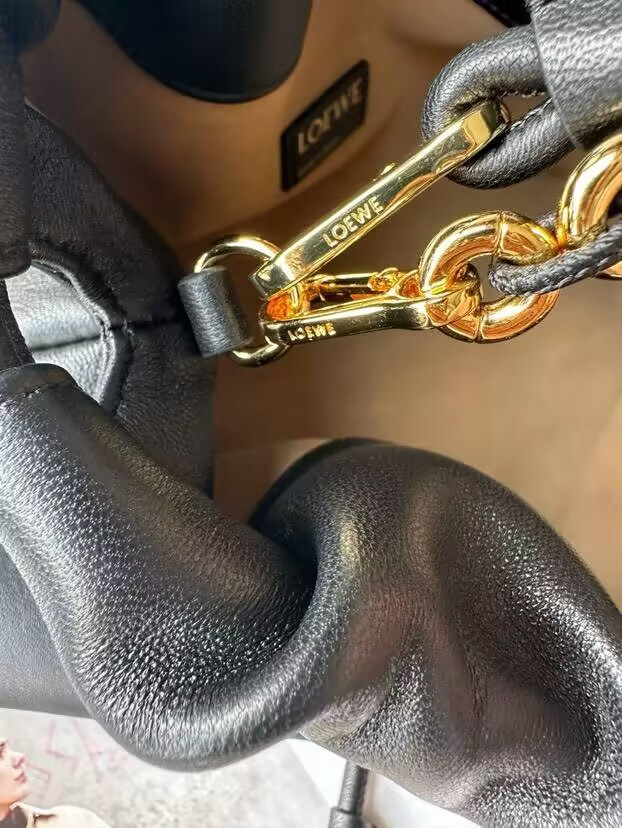 L0ew* Medium Flamenco purse in mellow nappa lambskin 30x10.5x20cm