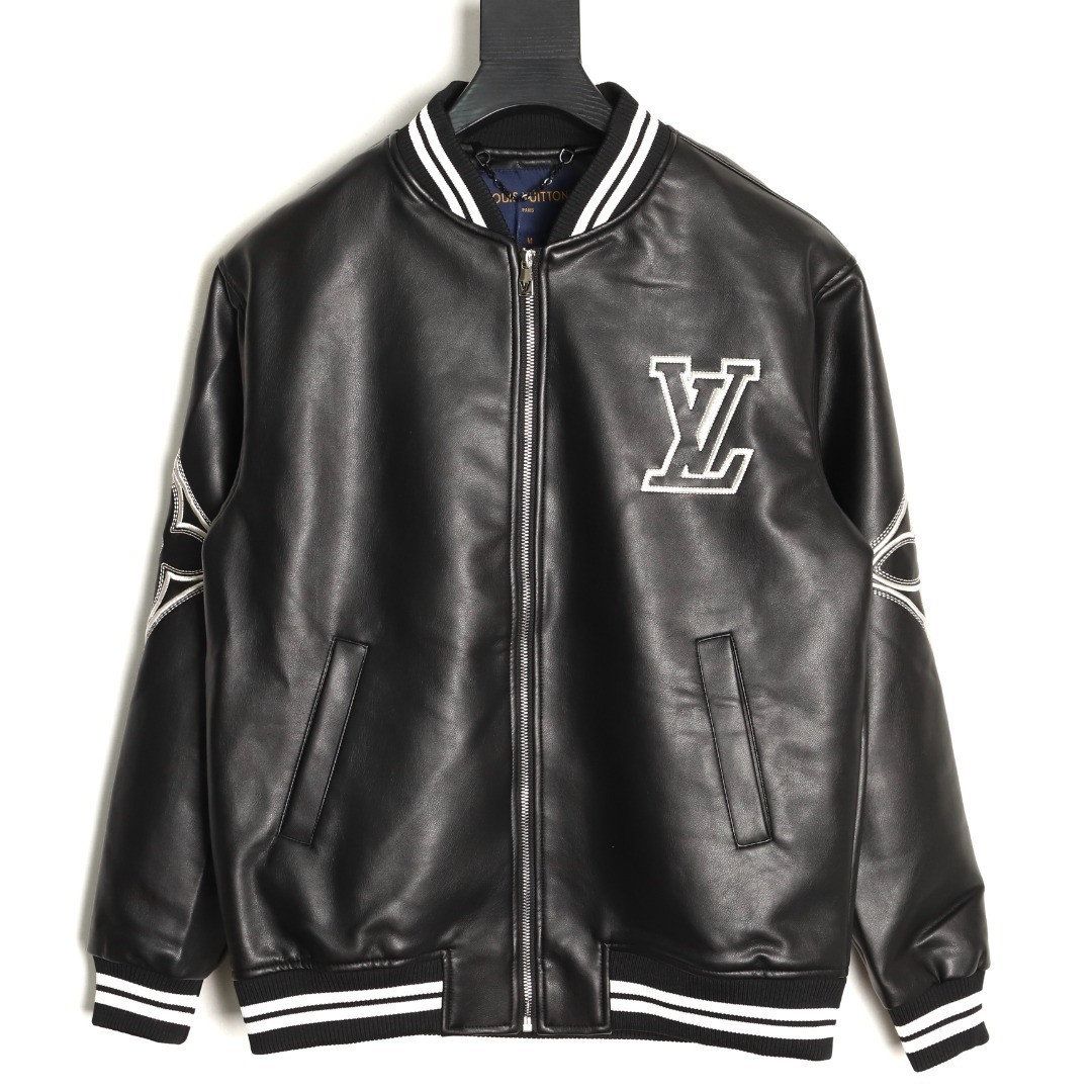 L0*is V*t0n LV 25SS Leather Jacket