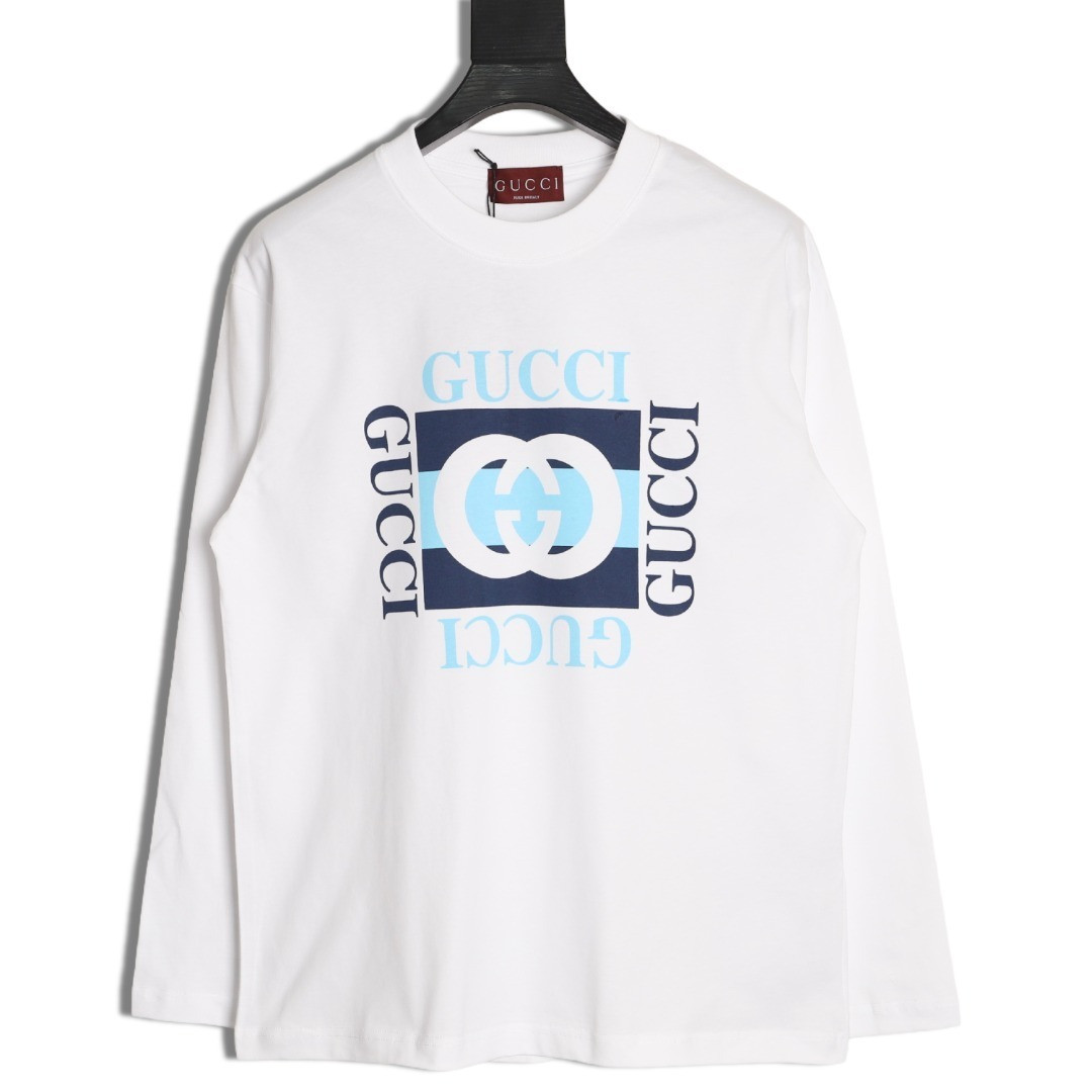 G*u*i Long-sleeved T-shirt