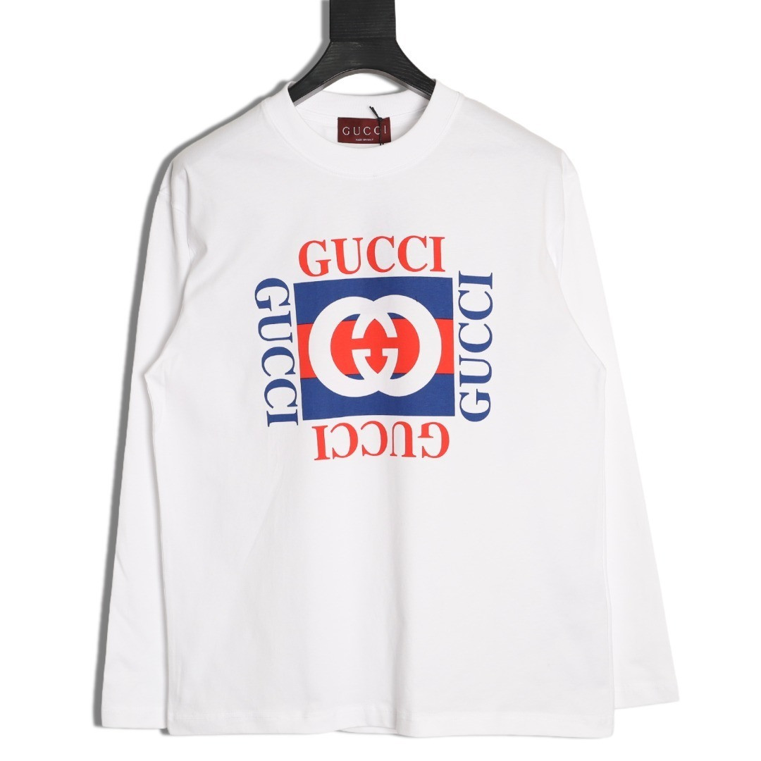G*u*i Long-sleeved T-shirt