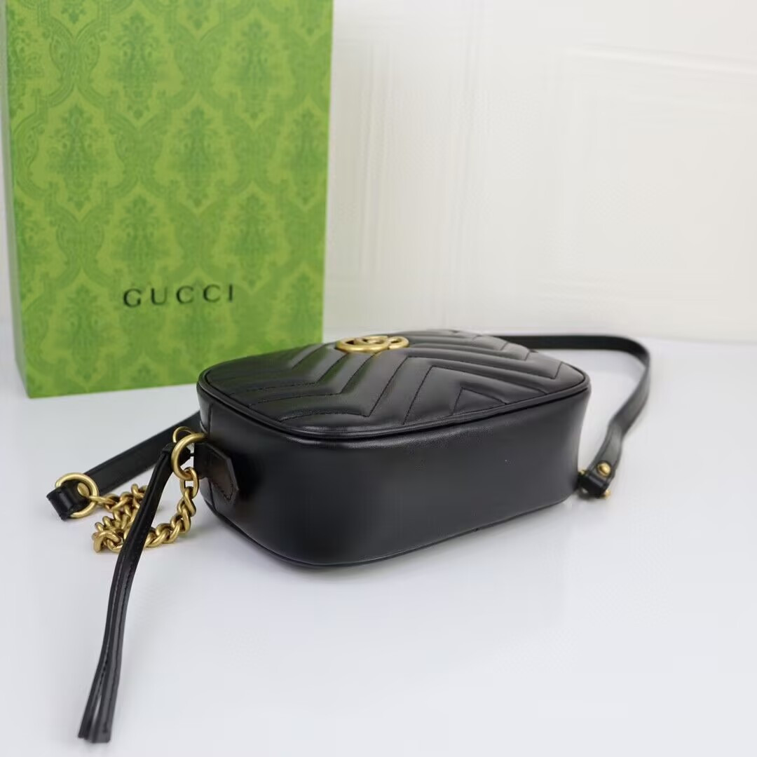 G*u*i GG Marmont mini shoulder bag 18x12x3cm