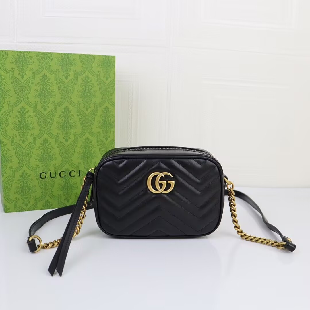 G*u*i GG Marmont mini shoulder bag 18x12x3cm