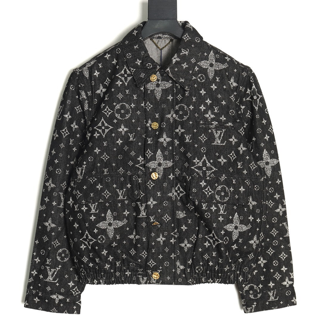 L0*is V*t0n LV Denim Coats