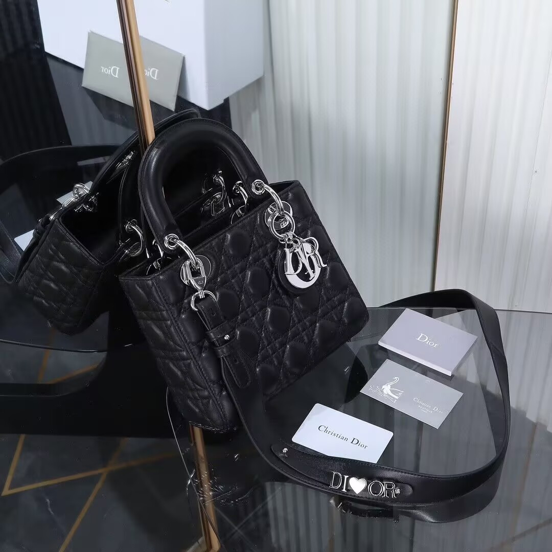 Small Lady D*0r Bag 20 x 17 x 8 cm