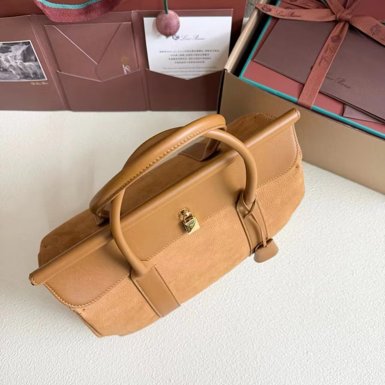 L**o p*ana Loom bag L25 25x18x12.5cm