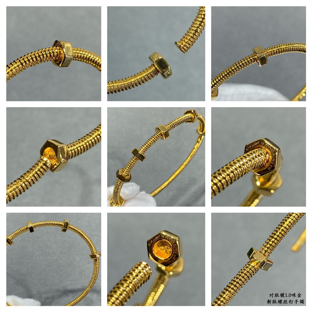 Ca*t*er Screw Bracelet