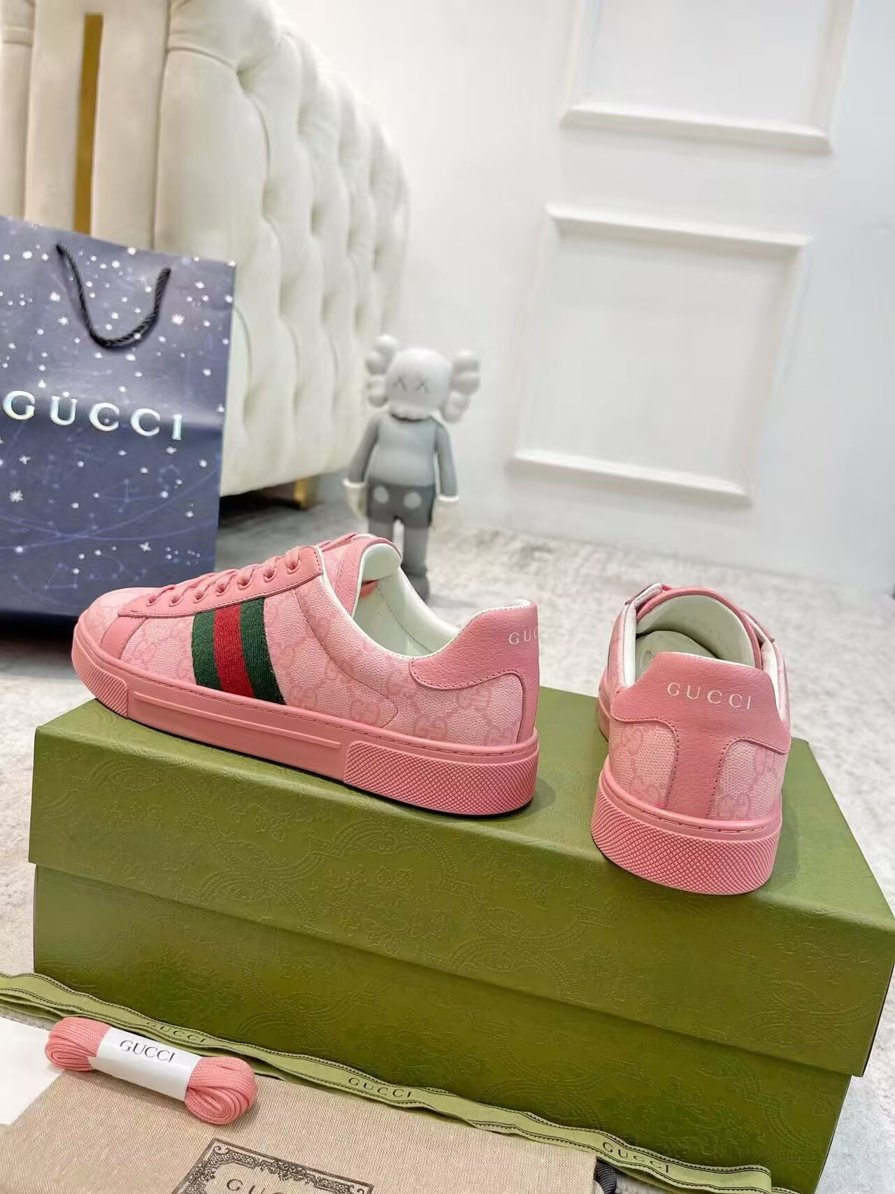 UA G*u*i Ace Sneaker