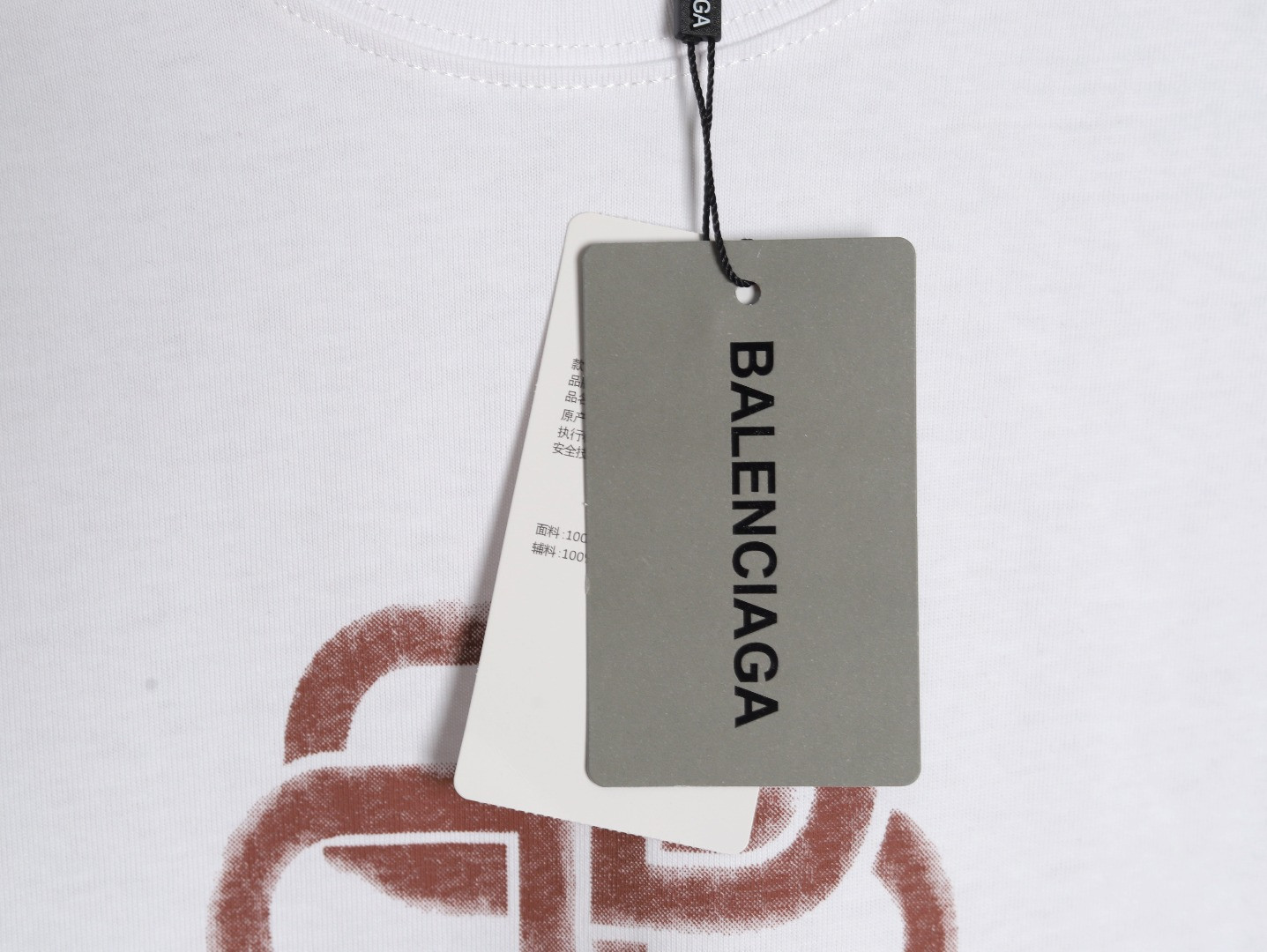 Ba*len*cia*ga Short-sleeved T-shirt
