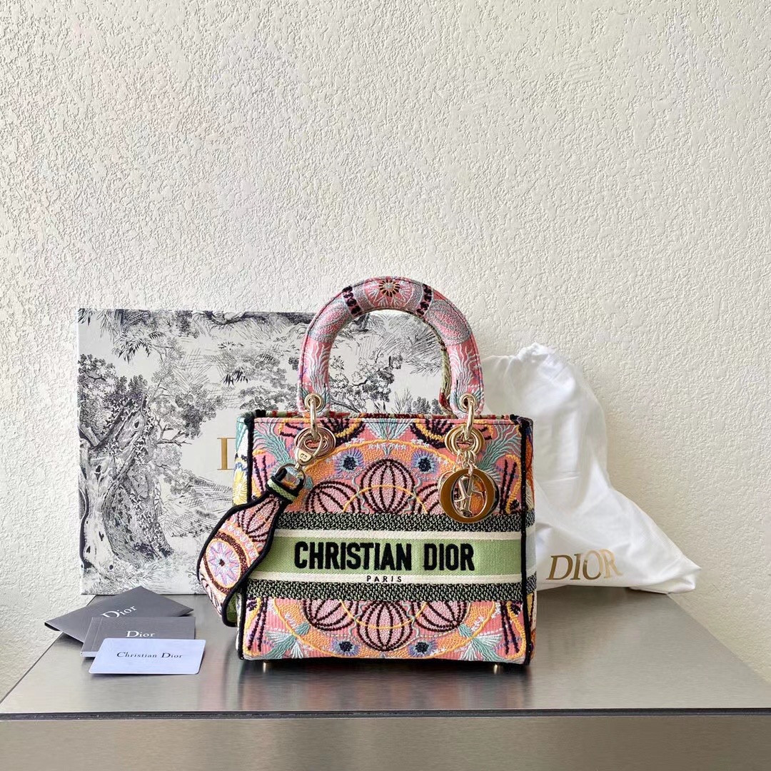 D*0r MEDIUM LADY D-LITE BAG