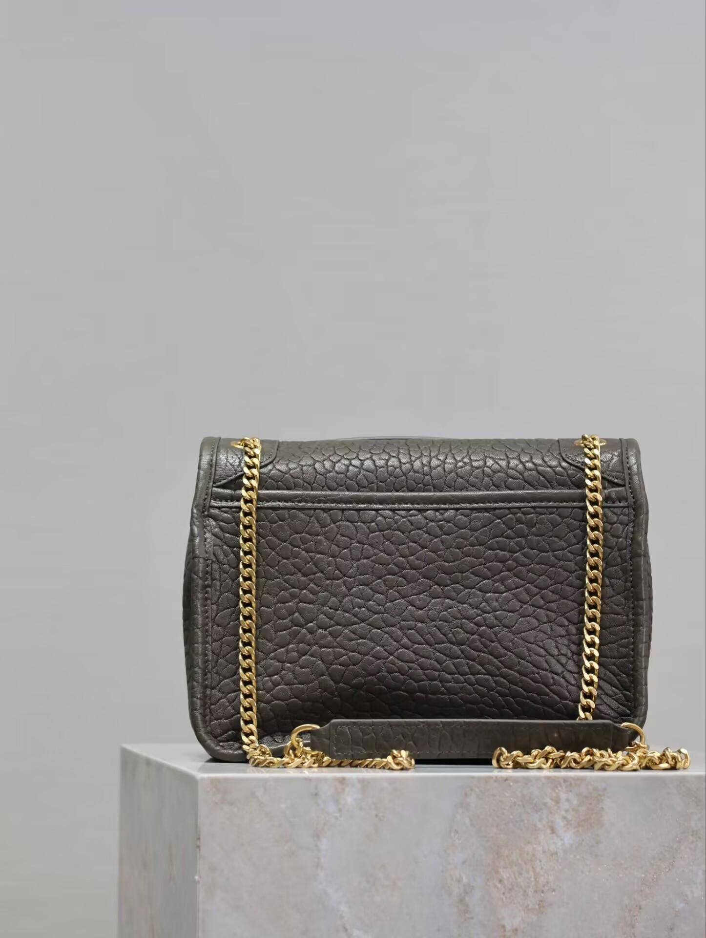 Y*L Niki Mini in grained lambskin 828736 12.5x18x5cm