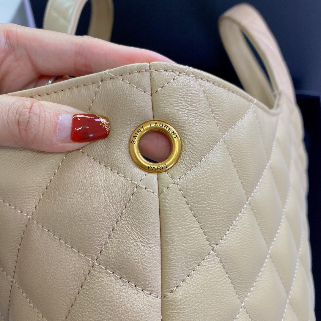 Y*L ICARE MAXI SHOPPING BAG IN QUILTED LAMBSKIN