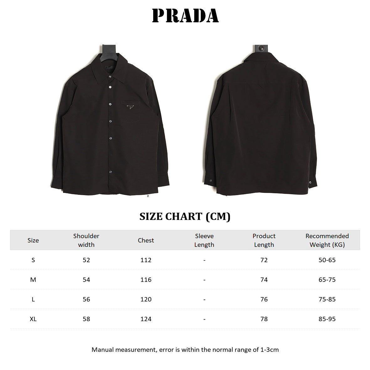 Pra*a 24Fw Long-sleeved Shirts