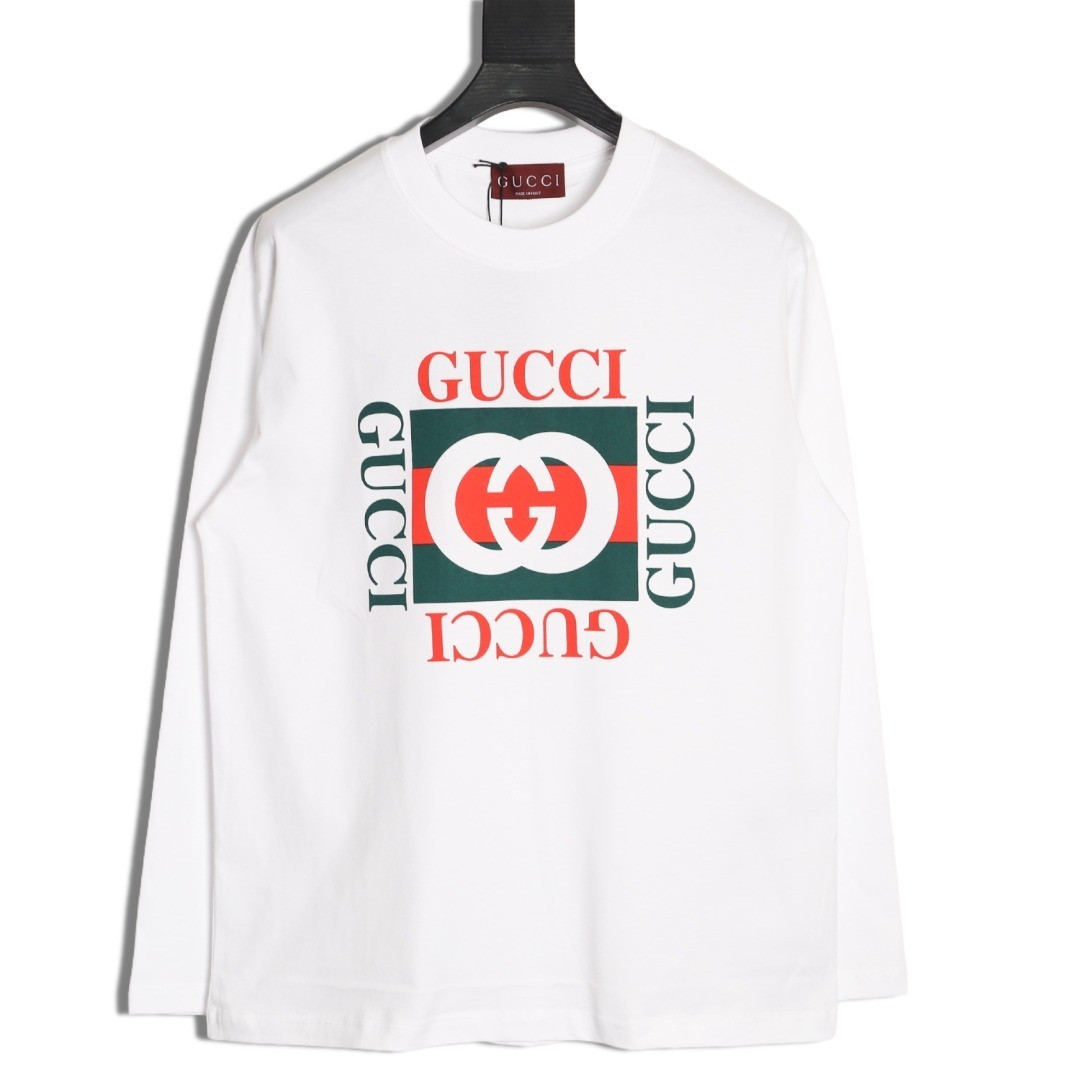 G*u*i Long-sleeved T-shirt