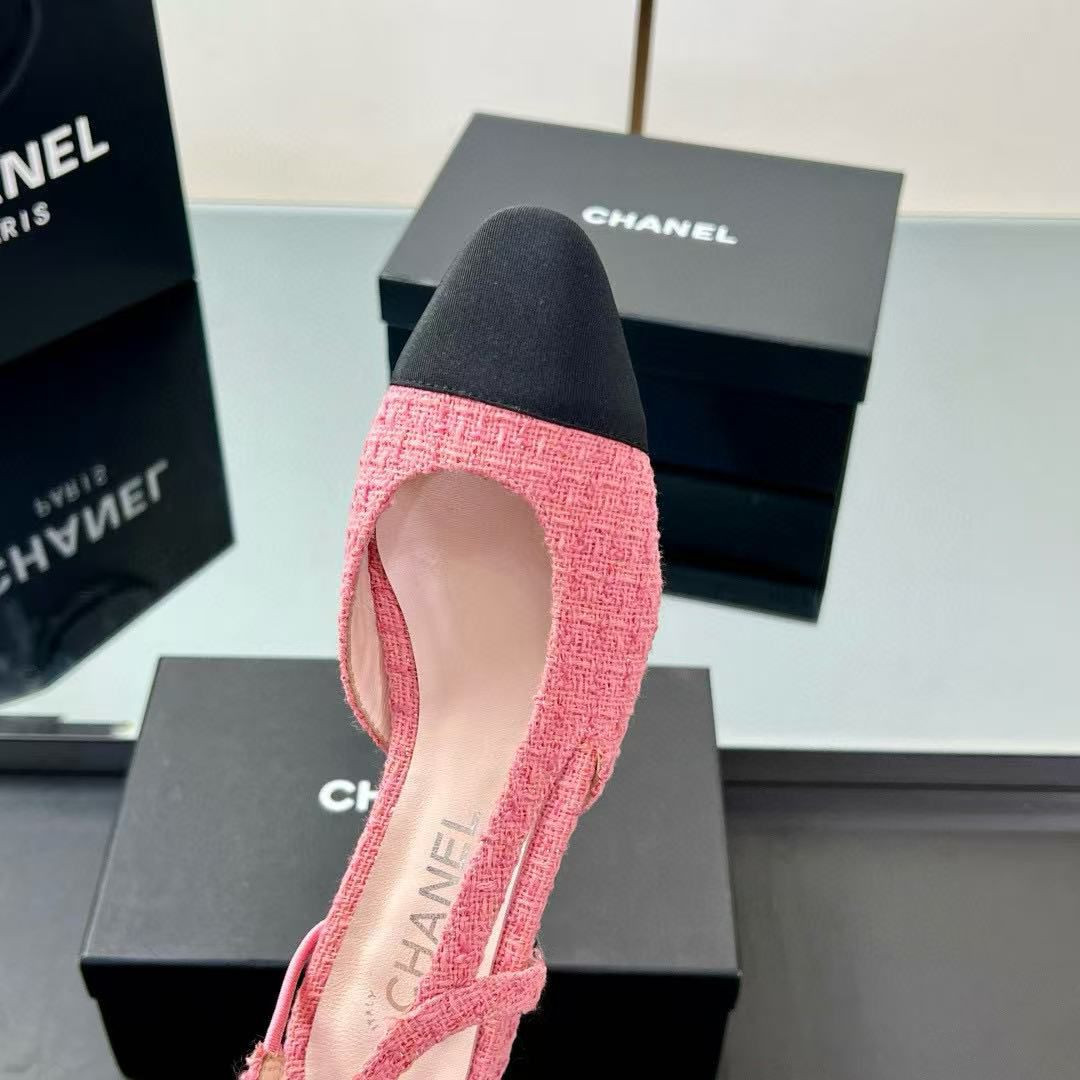 UA Ch*el SLINGBACKS FLAT