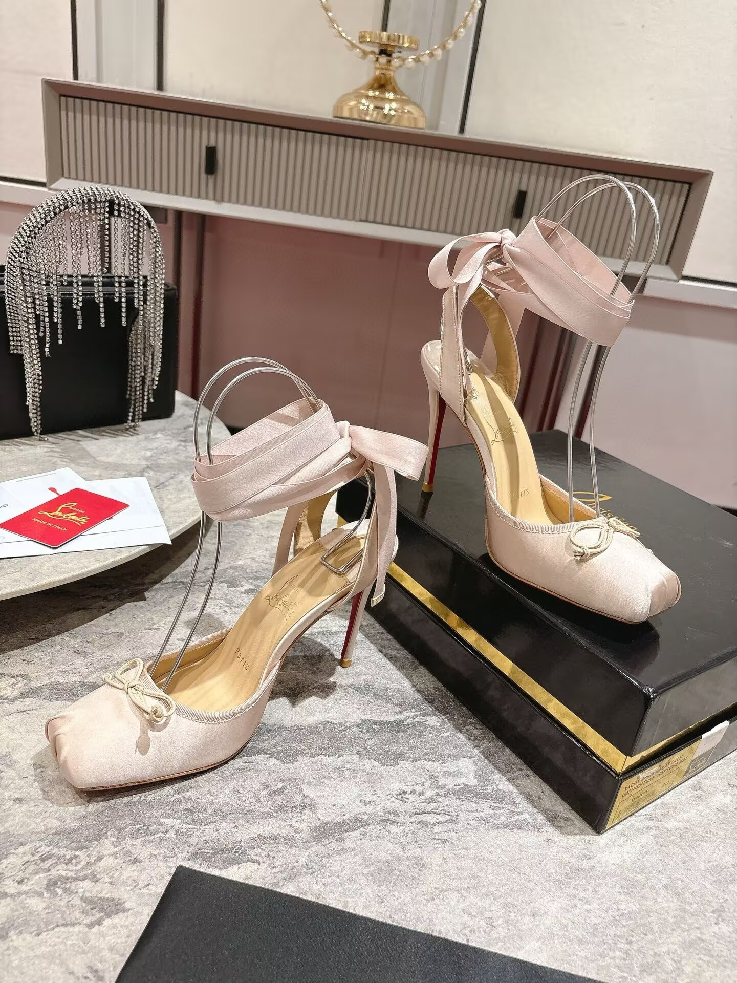 UA Ch**an LOUBOUTIN Shoes