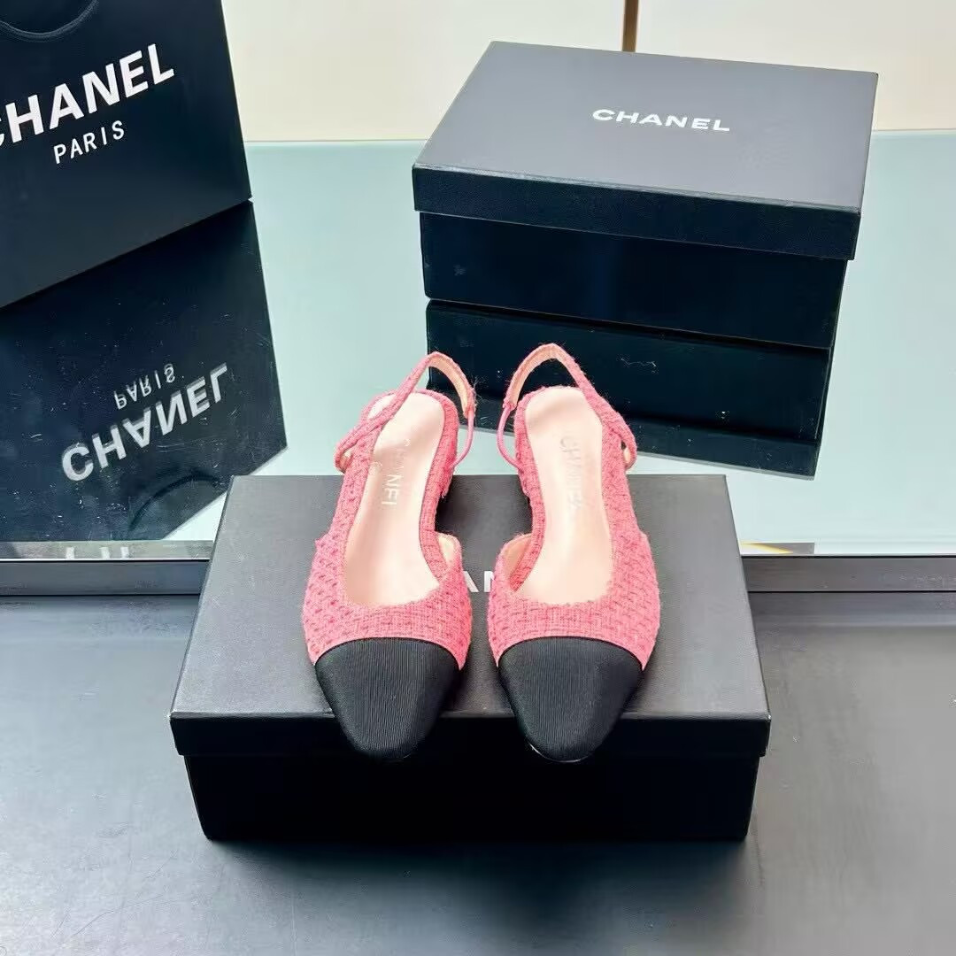 UA Ch*el SLINGBACKS FLAT