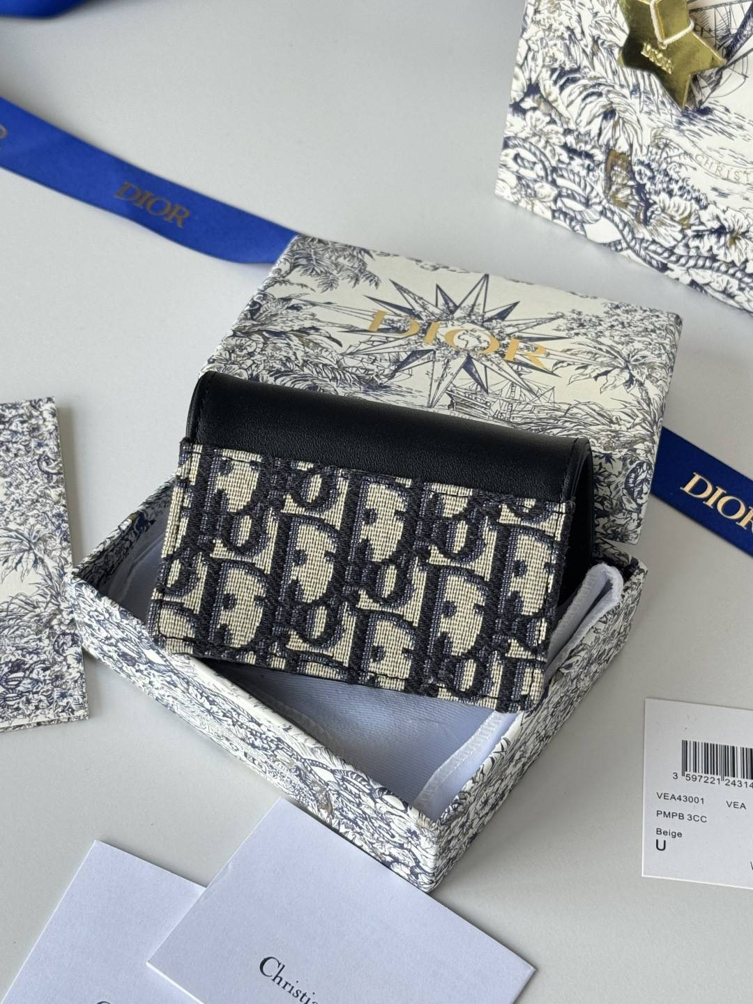 D*0r Saddle Bloom Card Holder 11x7.5x3cm