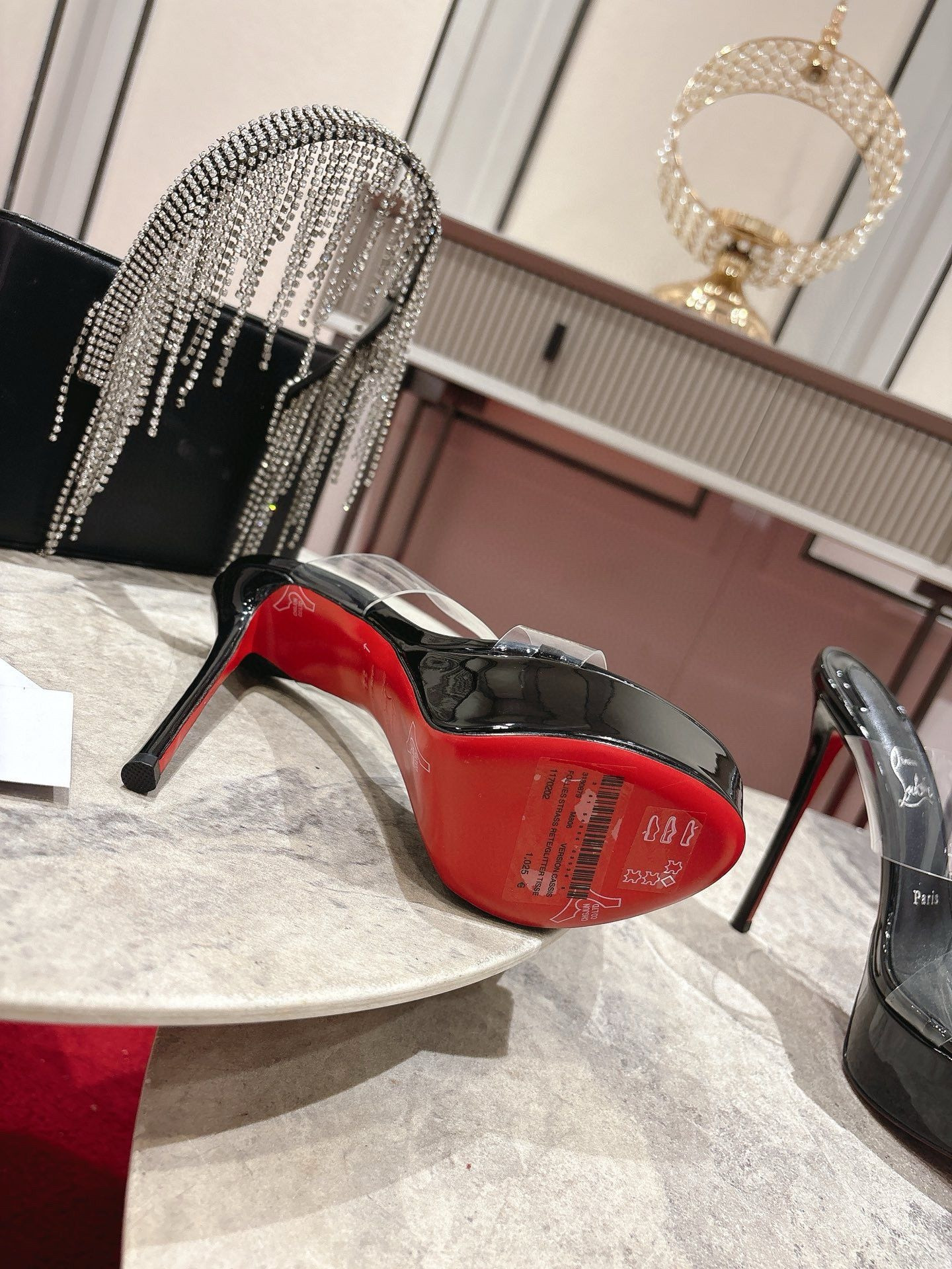 UA Ch**an Louboutin Just Nothing Alta 150mm