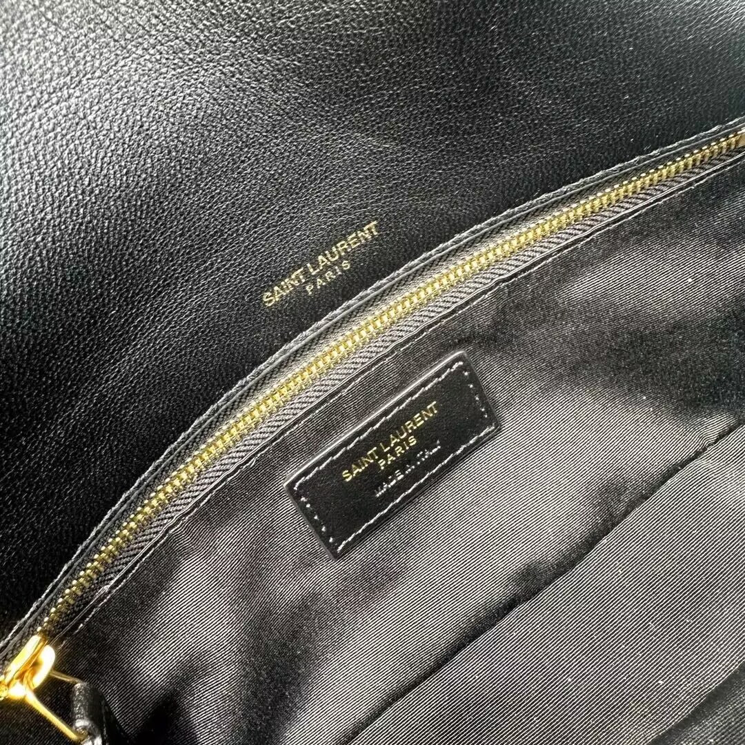 Y*L Calypso small in plunged lambskin 26x14x7cm