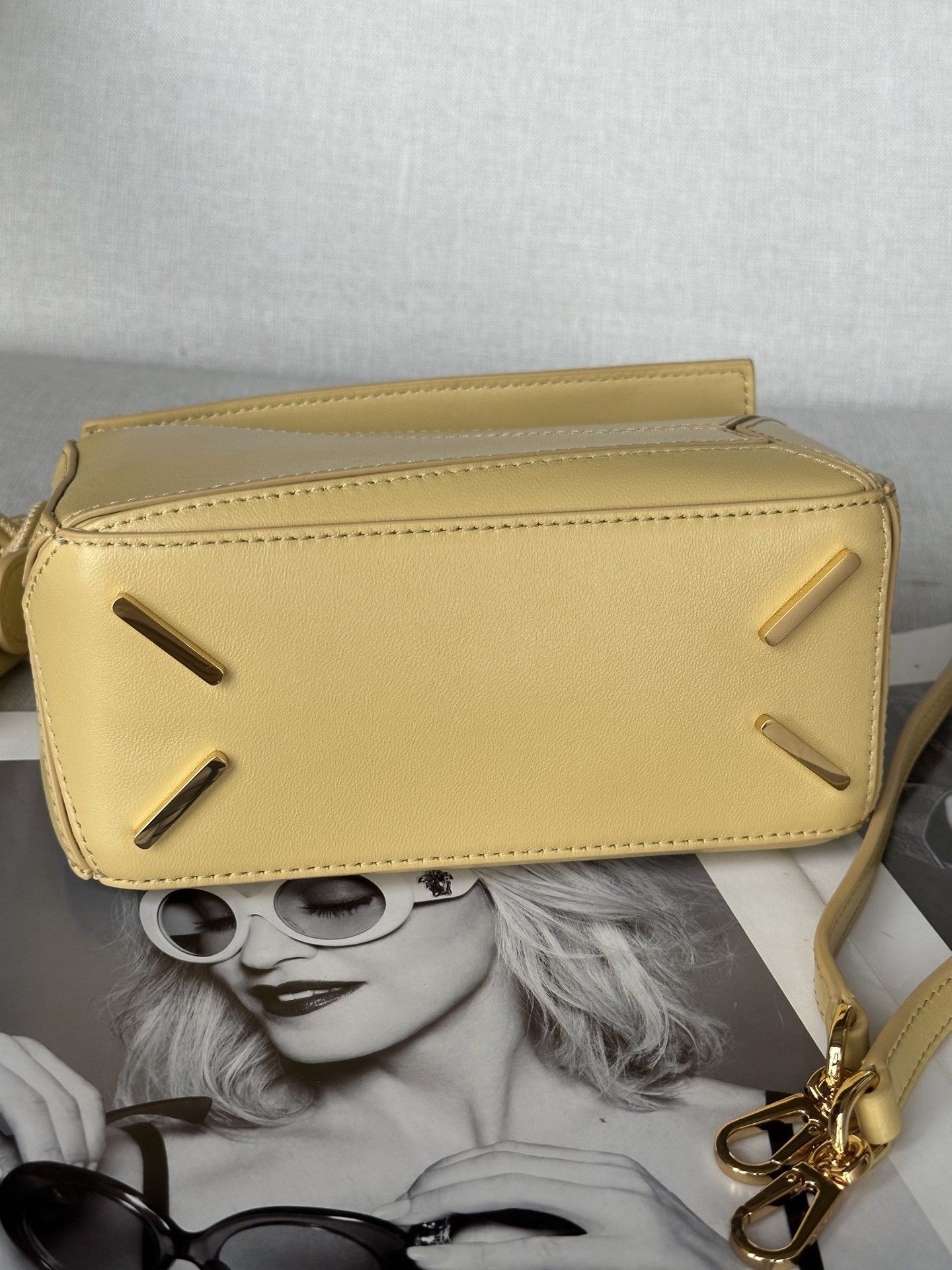 L0ew* Mini Featherlight Puzzle Bag Nappa Lambskin 18x12.5x8cm