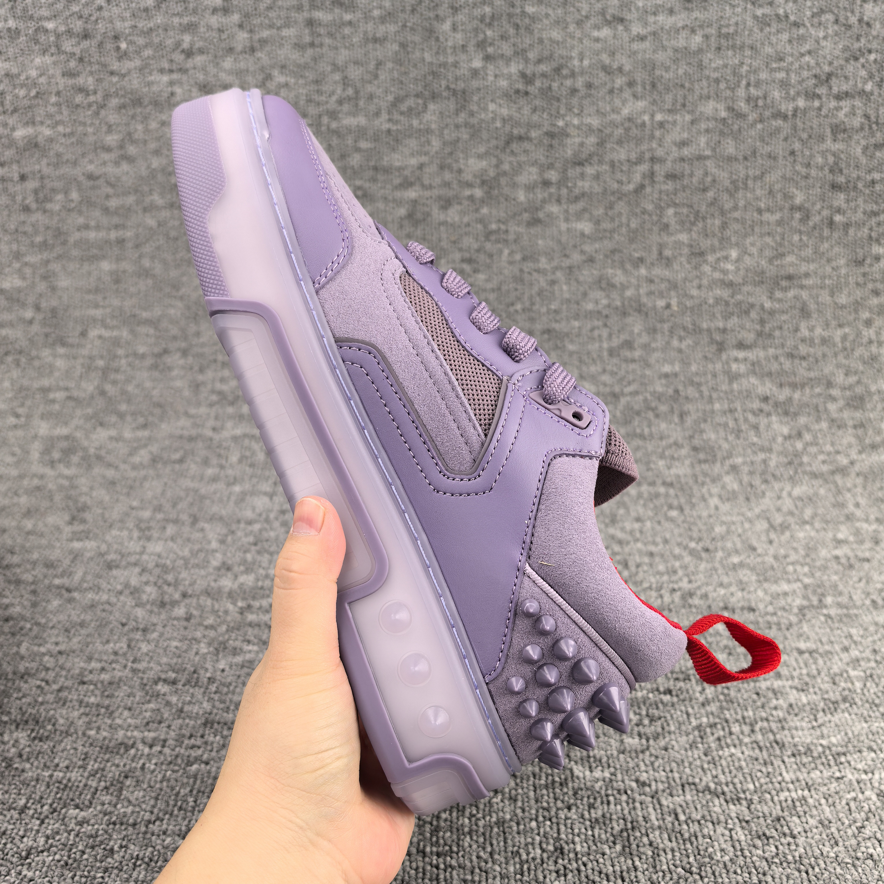 UA Ch**an Louboutin Astroloubi Sneaker