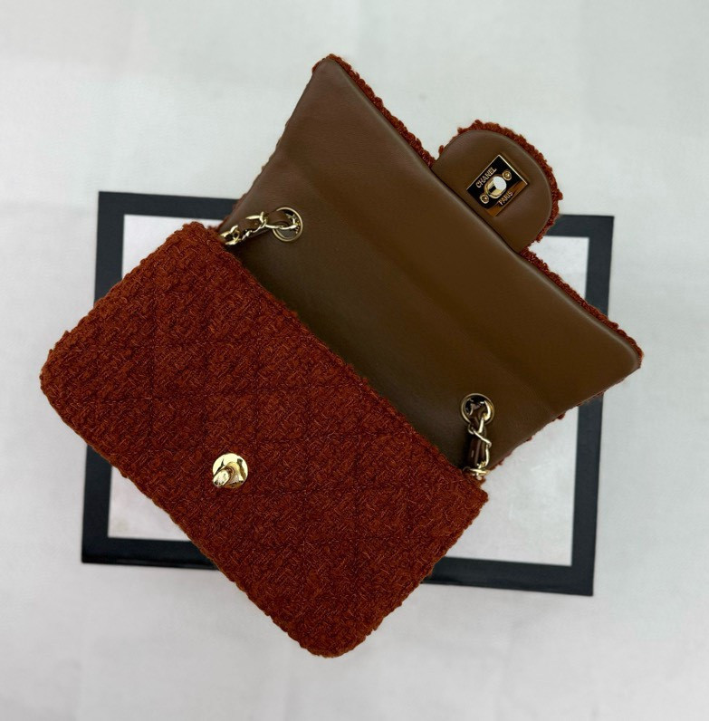 Ch*el MINI CLASSIC 11.12 HANDBAG 20 12 × 20 × 6 cm