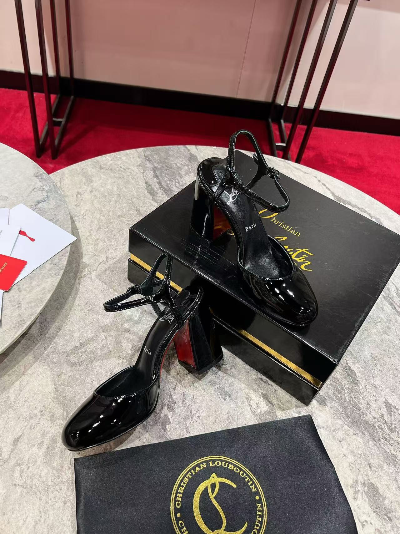 UA Ch**an LOUBOUTIN Shoes