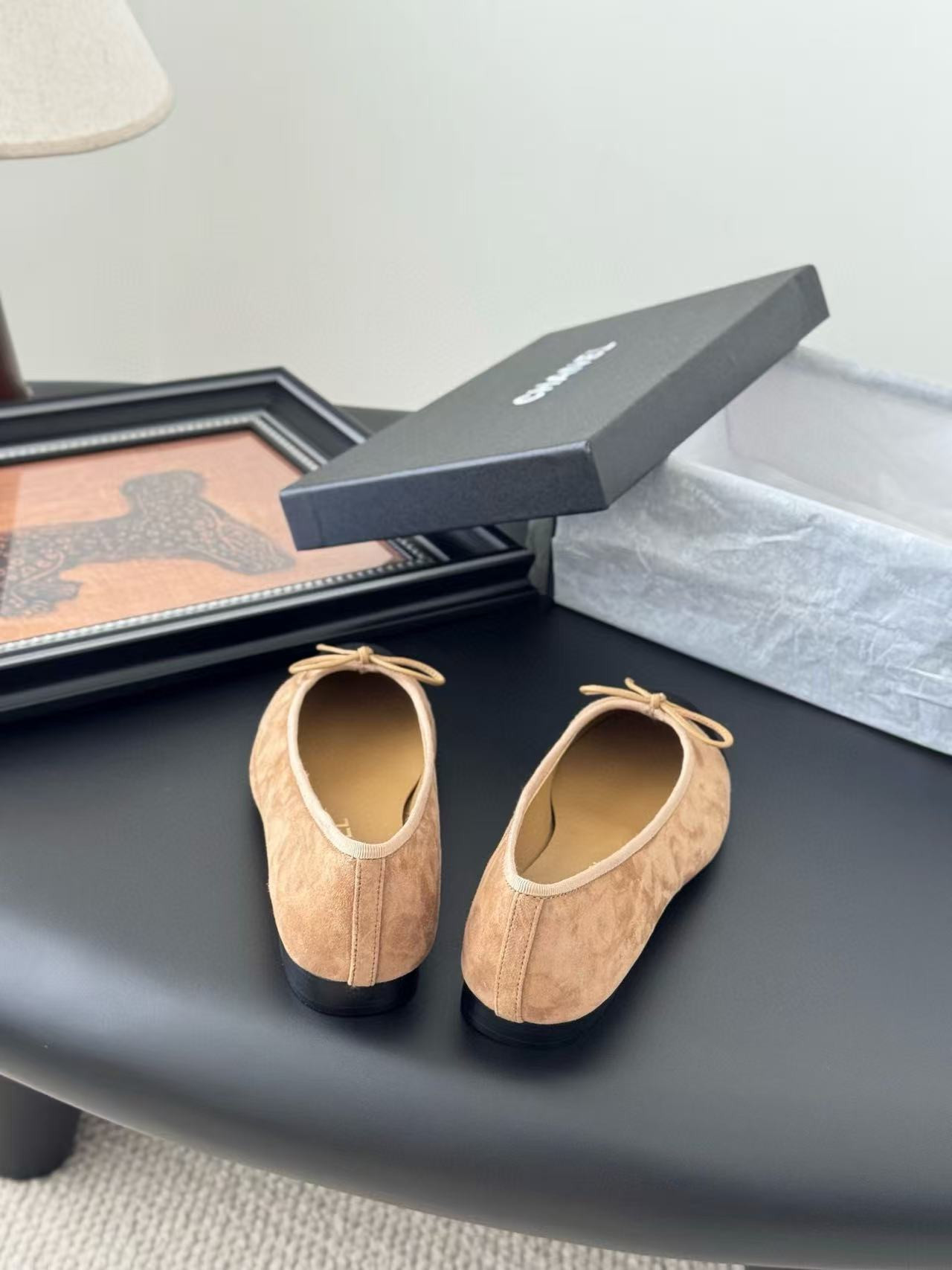 UA Ch*el Ballet flats