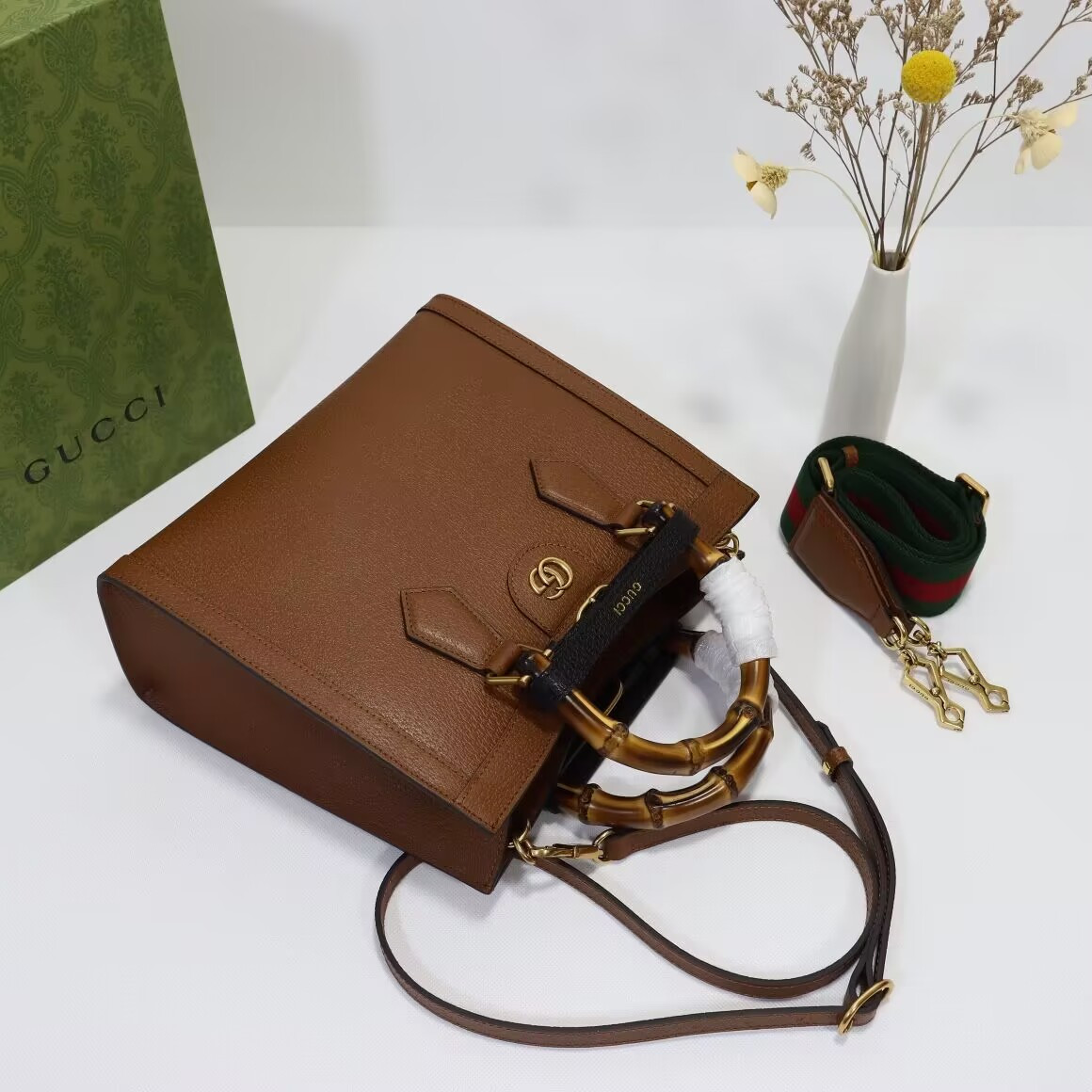 G*u*i Diana Tote Bag 27x24x11cm