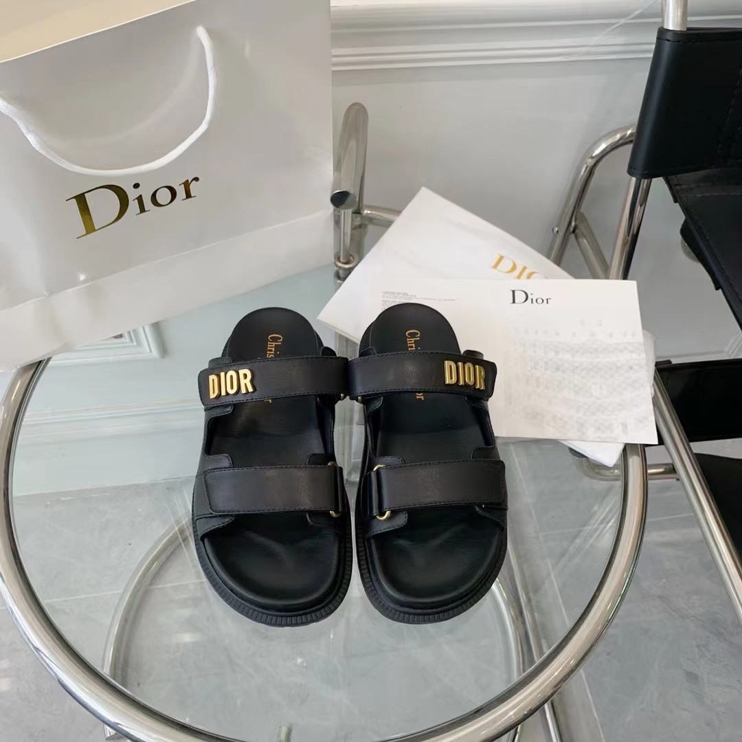 D*0r D*0rACT SANDAL Black