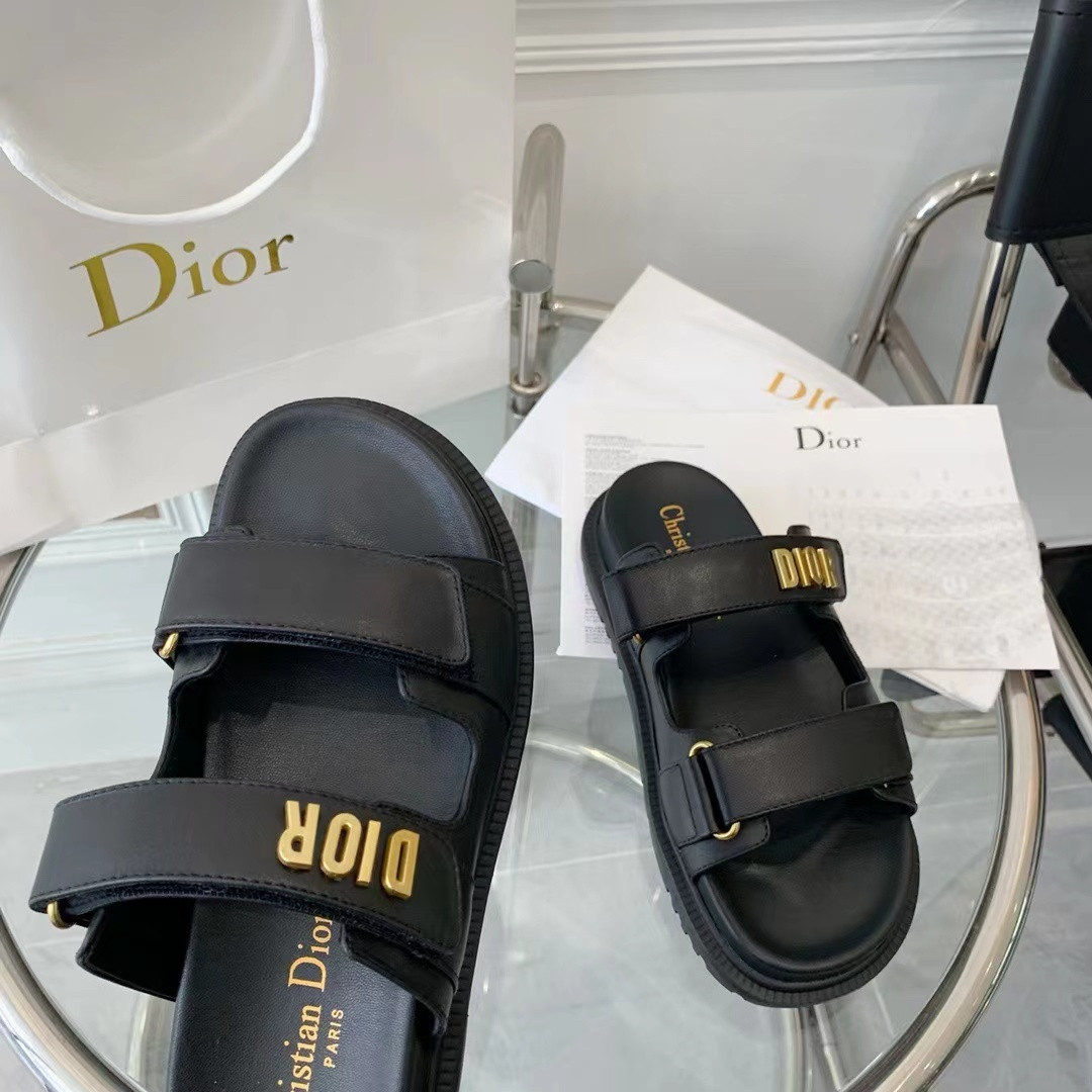 D*0r D*0rACT SANDAL Black