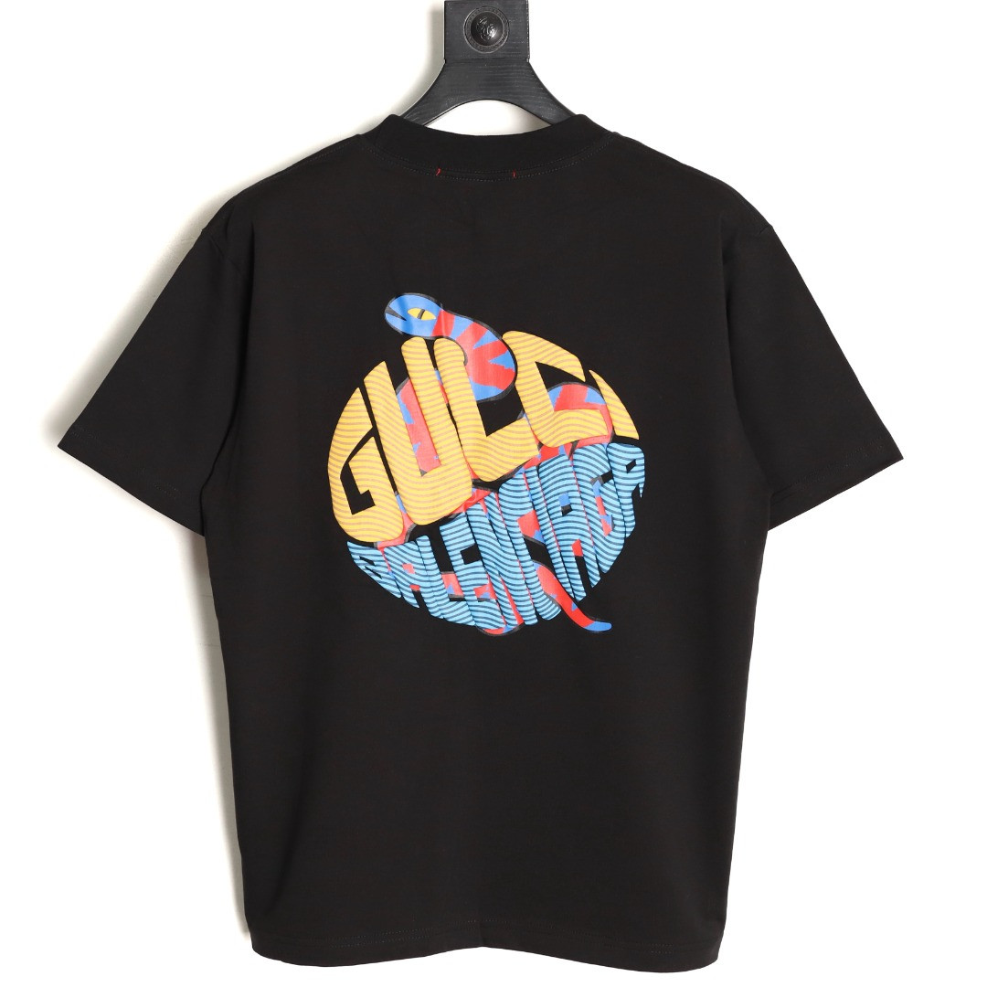 G*u*i X Ba*len*cia*ga 25SS Short-sleeved T-shirt