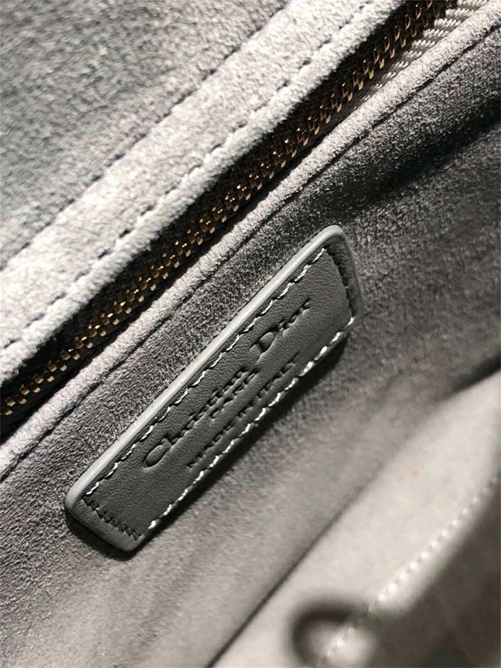 Medium Lady D*0r Bag 9.5 x 8 x 4.5 inches