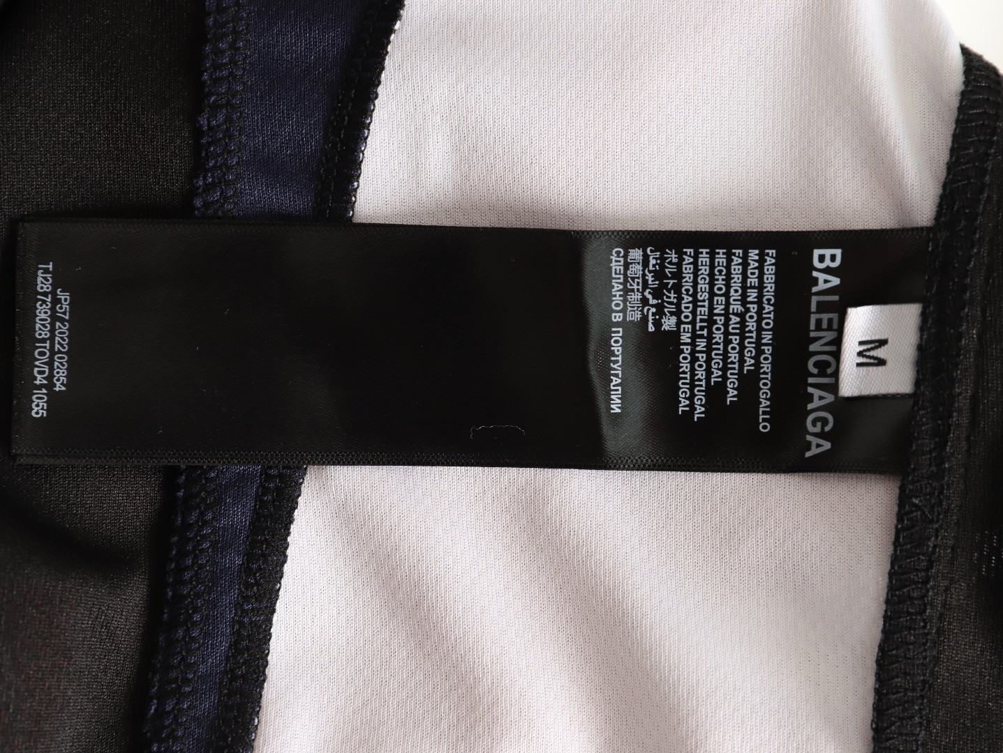 Ba*len*cia*ga Long-sleeved T-shirt