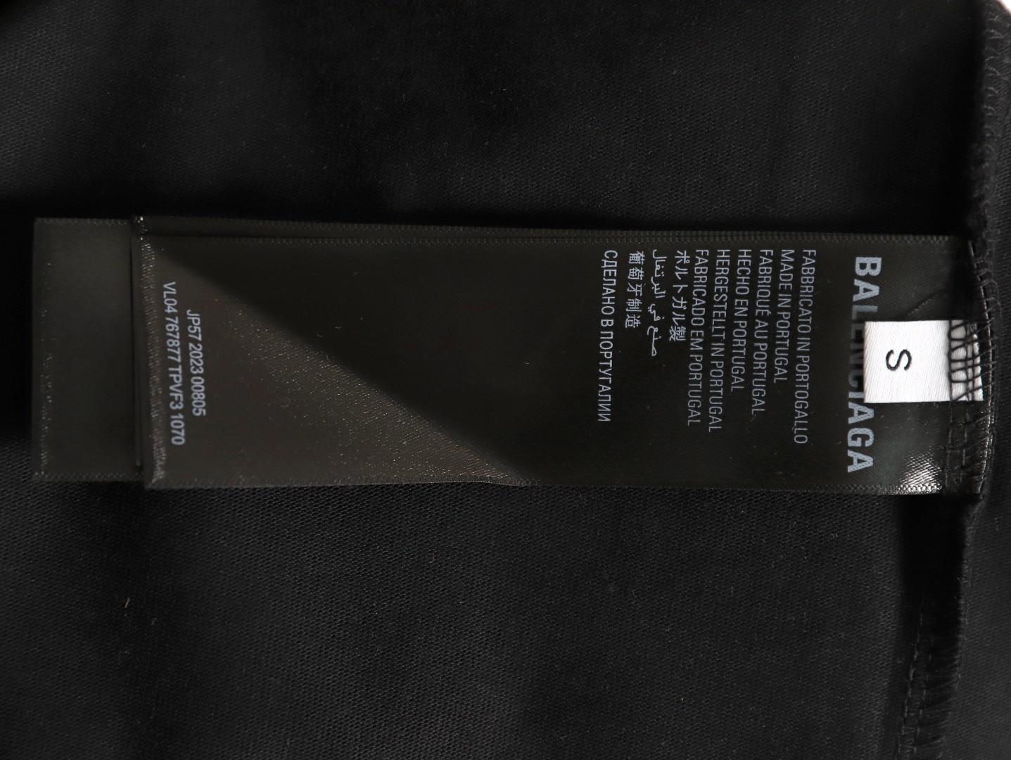 Ba*len*cia*ga Long-sleeved T-shirt